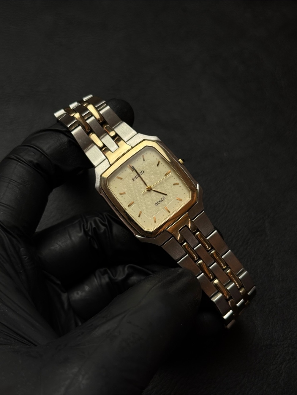 Vintage 1988 Seiko Dolce 8J41-5020 Men’s Watch - Santos Homage